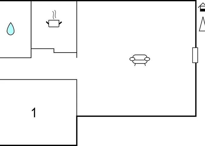 1 Bedroom Awesome In *